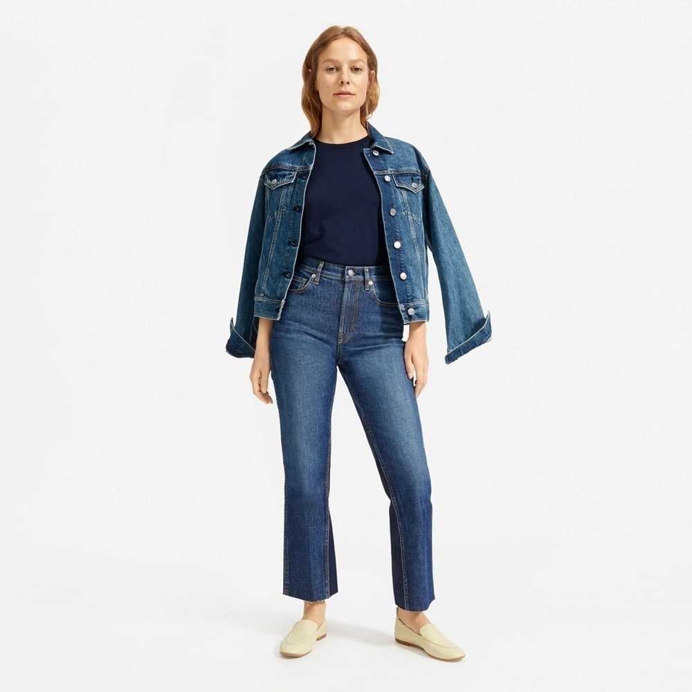 Everlane The Cheeky Bootcut Jean- Crop 27